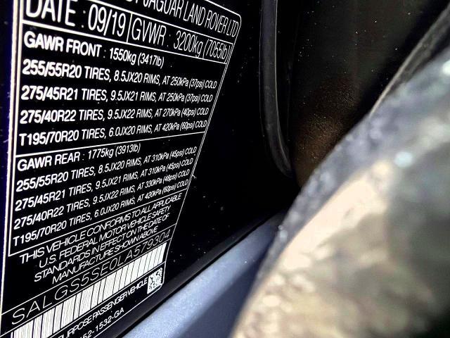 SALGS5SE0LA579304 2020 Land Rover Range Rover photo no. 10