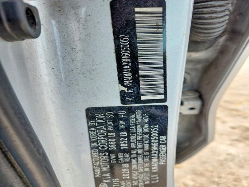 2017 KIA Rio — VIN KNADM4A39H6050052, şəkil 12
