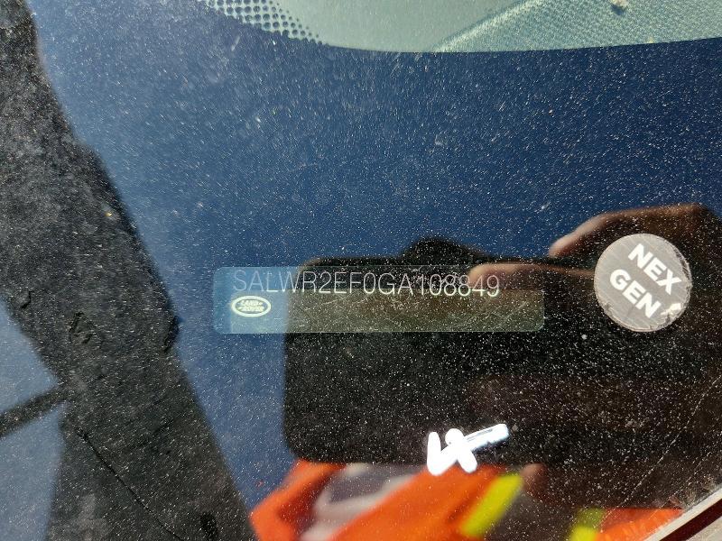 2016 Land Rover Range Rover — VIN SALWR2EF0GA108849, şəkil 13
