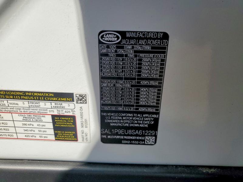 SAL1P9EU8SA612291 2025 Land Rover Range Rover photo no. 13