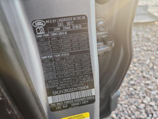 SALVV2BG5DH708404 2013 Land Rover Range Rover photo no. 13