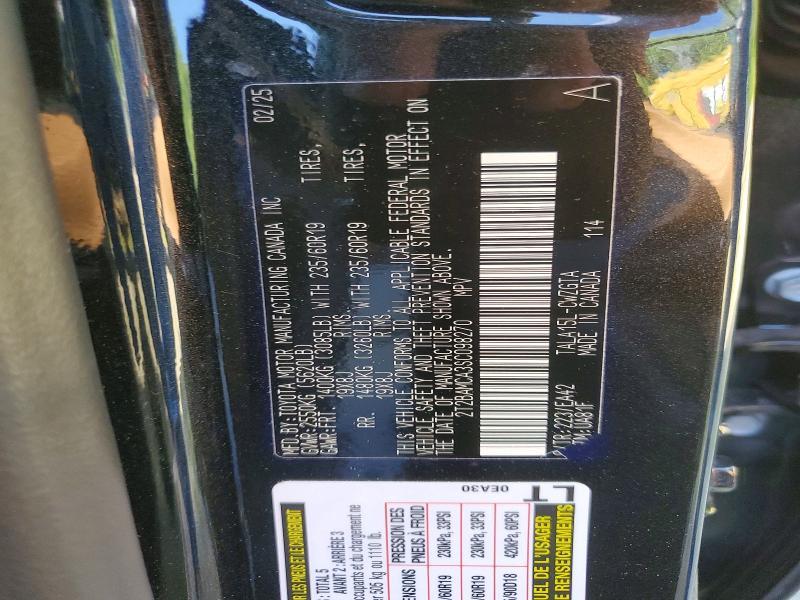 2025 Lexus RX — VIN 2T2BAMCA3SC098270, şəkil 12