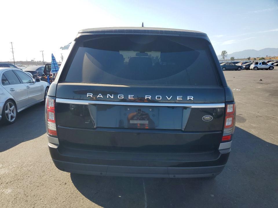 SALGR2KF1GA312830 2016 Land Rover Range Rover photo no. 6