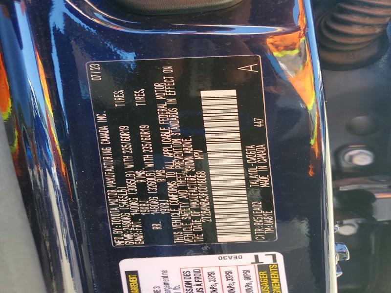 2023 Lexus RX — VIN 2T2BAMBA3PC018068, şəkil 13