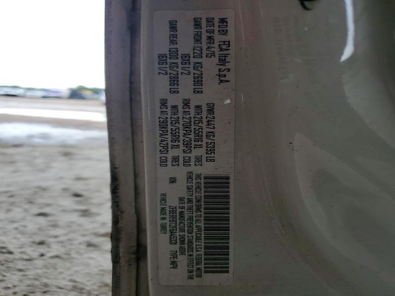 ZFBERFBT2F6A45331 2015 RAM Promaster photo no. 13