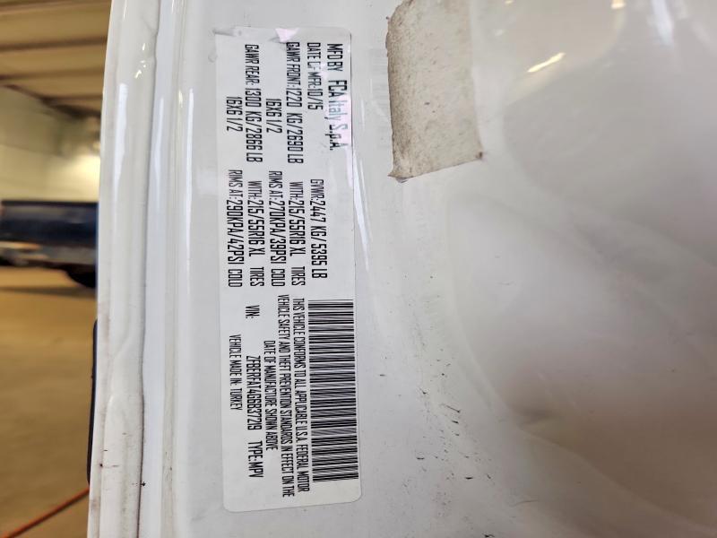 2016 RAM Promaster — VIN ZFBERFAT4G6B37219, şəkil 14