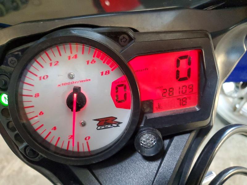 JS1GN7DA072111734 2007 Suzuki GSX-R600 photo no. 7