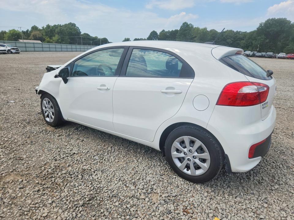 2017 KIA Rio — VIN KNADN5A36H6036287, şəkil 2
