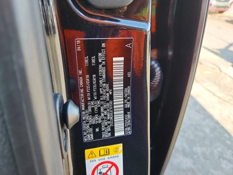 2T2ZZMCA9JC101582 2018 Lexus RX photo no. 12