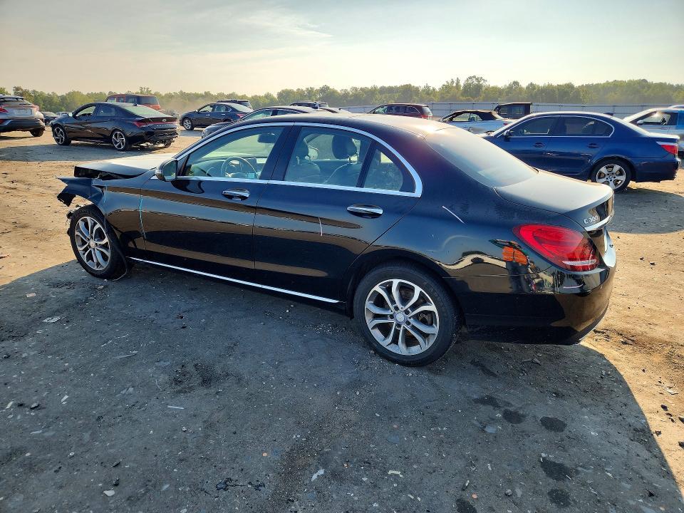 2017 Mercedes-Benz C-Class — VIN 55SWF4KB8HU202806, şəkil 2