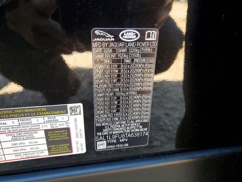 SAL1L9FU8TA638174 2026 Land Rover Range Rover photo no. 14