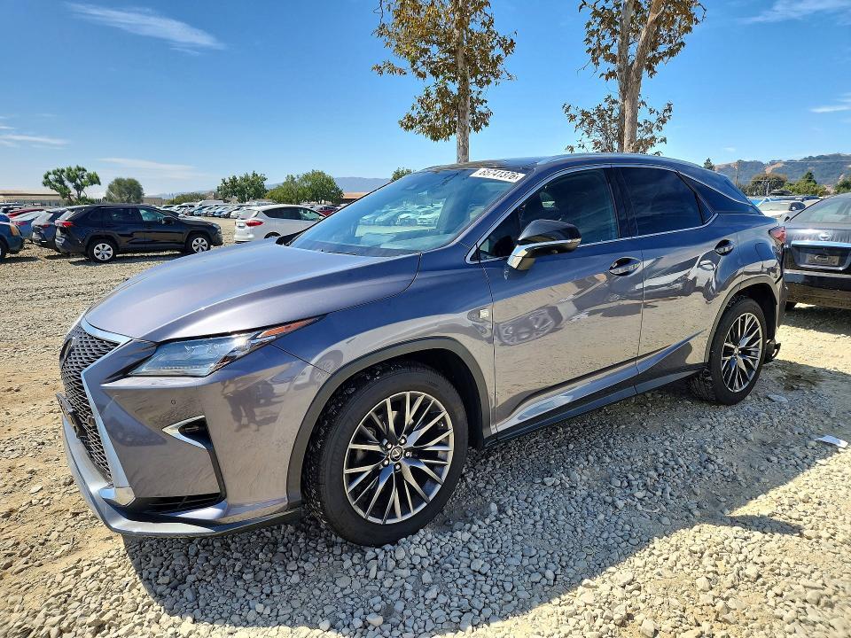 2017 Lexus RX — VIN 2T2BZMCA8HC132902, şəkil 1