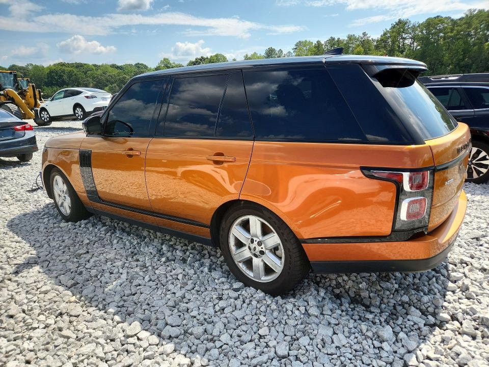 2018 Land Rover Range Rover — VIN SALGS2SV5JA399554, şəkil 2