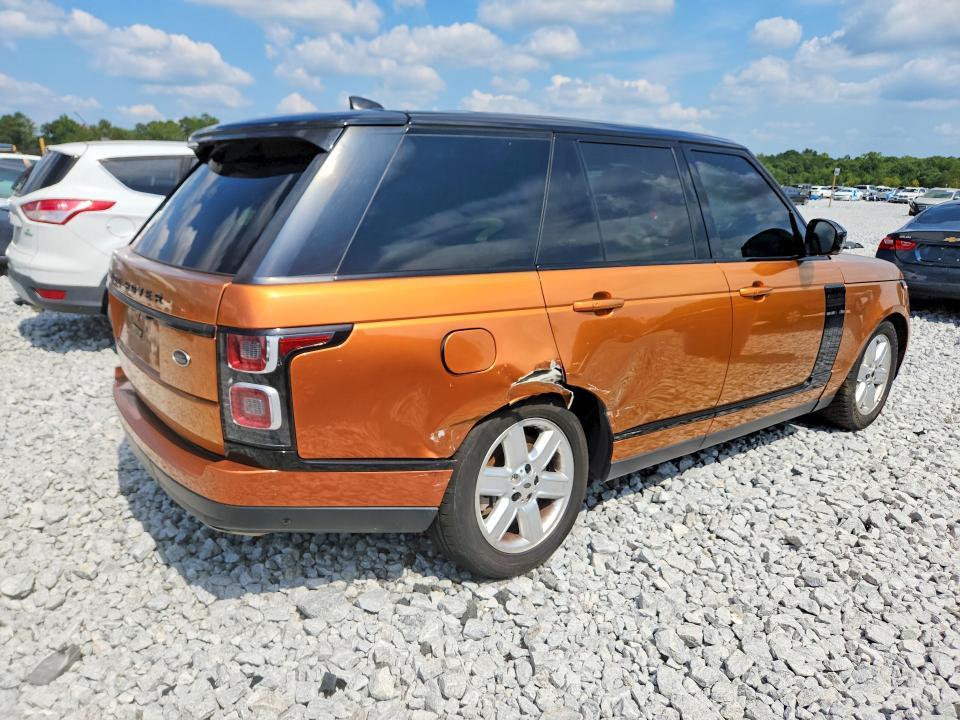 2018 Land Rover Range Rover — VIN SALGS2SV5JA399554, şəkil 3