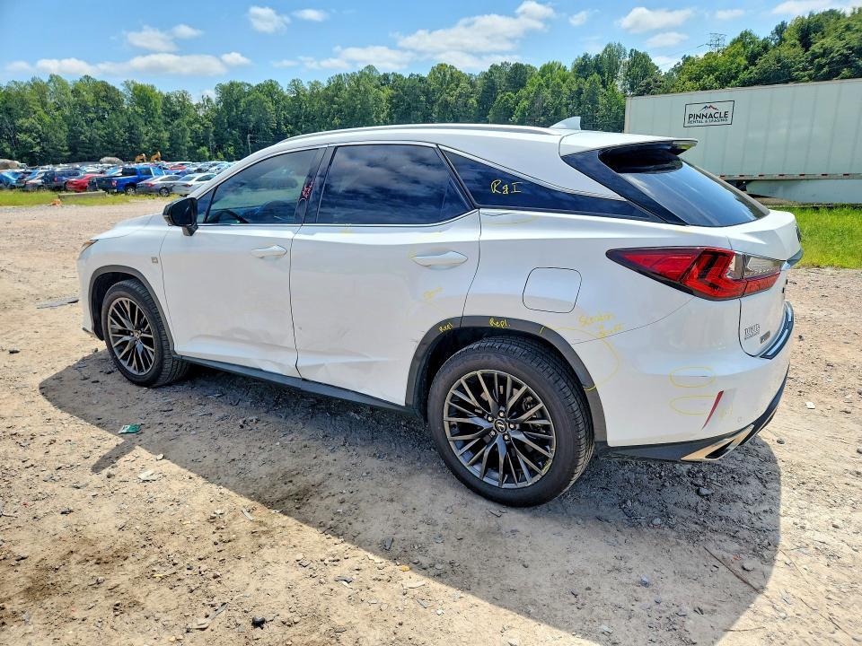 2017 Lexus RX — VIN 2T2BZMCAXHC060486, şəkil 2