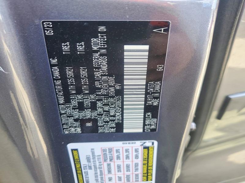 2023 Lexus RX — VIN 2T2BCMEA5PC006235, şəkil 14