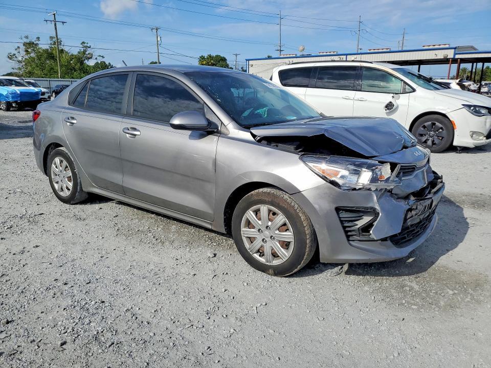 2022 KIA Rio — VIN 3KPA24AD6NE454792, şəkil 4