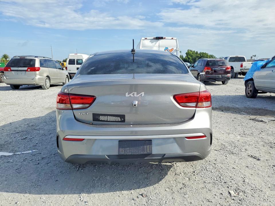 2022 KIA Rio — VIN 3KPA24AD6NE454792, şəkil 6