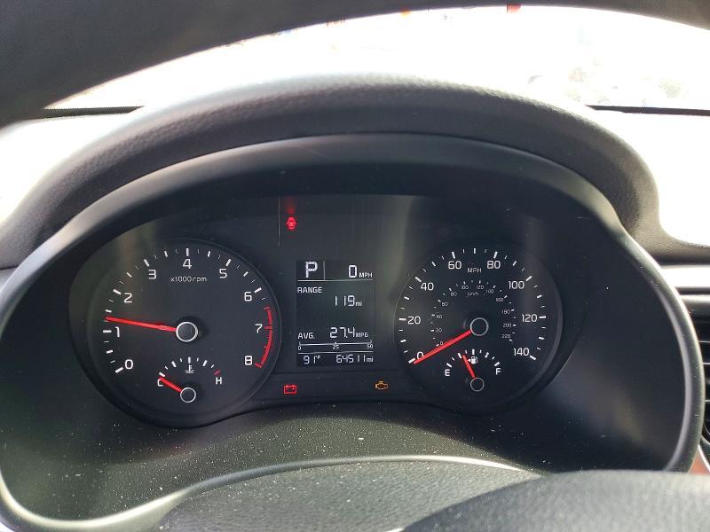 2022 KIA Rio — VIN 3KPA24AD6NE454792, şəkil 9