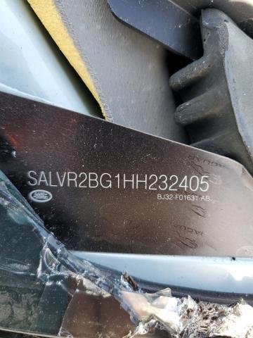 2017 Land Rover Range Rover — VIN SALVR2BG1HH232405, şəkil 10
