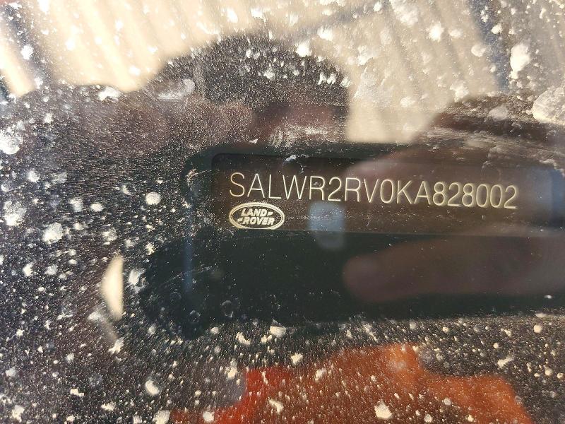 2019 Land Rover Range Rover — VIN SALWR2RV0KA828002, şəkil 12