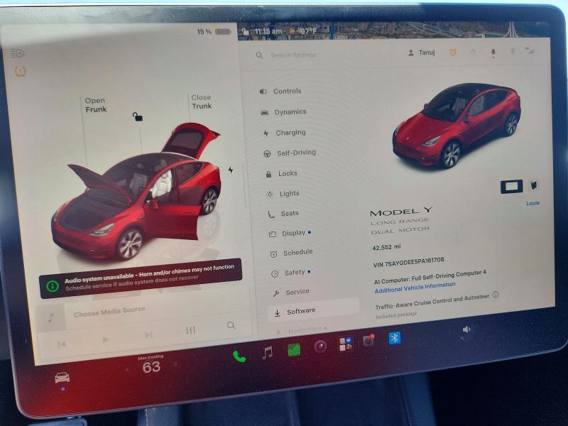 2023 Tesla MODEL Y — VIN 7SAYGDEE5PA161708, şəkil 9