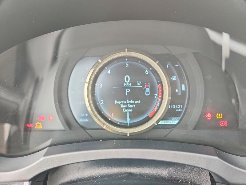 2017 Lexus IS — VIN JTHCE1D25H5013033, şəkil 9