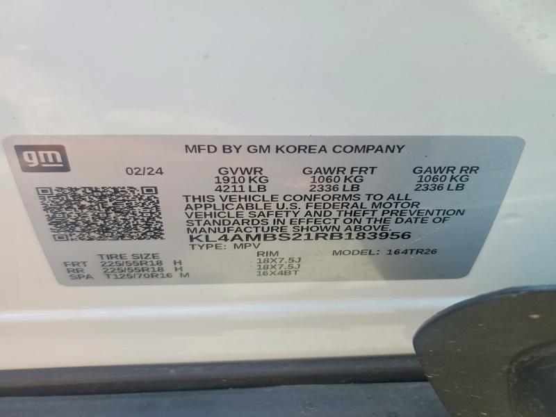 KL4AMBS21RB183956 2024 Buick Encore photo no. 13