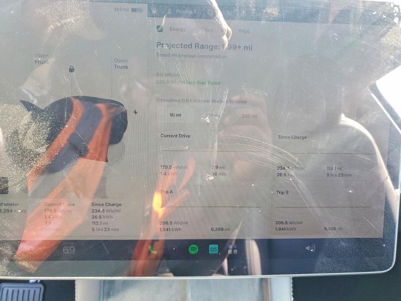 2025 Tesla MODEL Y — VIN 7SAYGDED5SF249175, şəkil 9