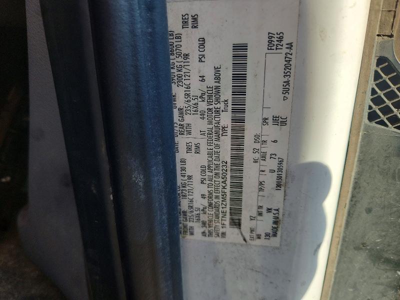 1FTNE1ZM5FKA50232 2015 Ford Transit photo no. 13