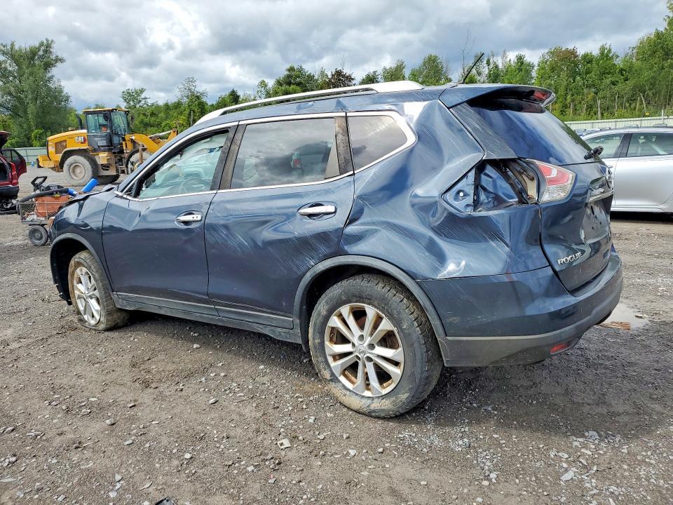 2016 Nissan Rogue — VIN KNMAT2MVXGP673702, şəkil 2