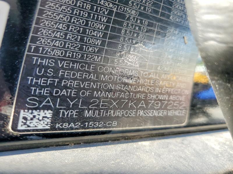SALYL2EX7KA797252 2019 Land Rover Range Rover photo no. 13