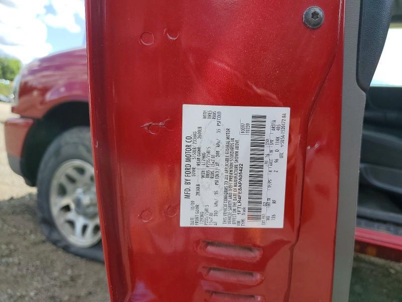 1FTLR4FE8APA05422 2010 Ford Ranger photo no. 12