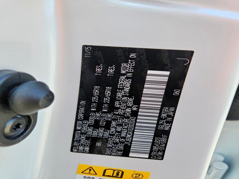 JTJBZMCA1G2003043 2016 Lexus RX photo no. 14