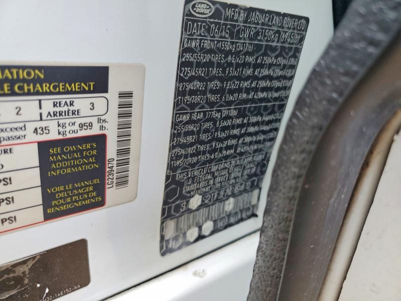 SALGS2TF2FA239470 2015 Land Rover Range Rover photo no. 13