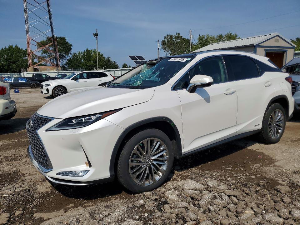 2022 Lexus RX — VIN 2T2JGMDA3NC094376, şəkil 1
