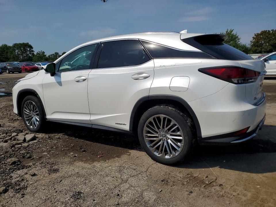 2022 Lexus RX — VIN 2T2JGMDA3NC094376, şəkil 2