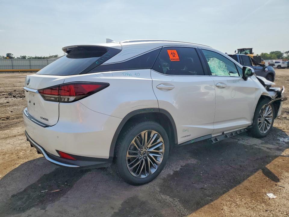 2022 Lexus RX — VIN 2T2JGMDA3NC094376, şəkil 3