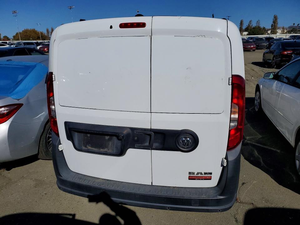 2017 RAM Promaster — VIN ZFBERFAB1H6E11050, şəkil 6