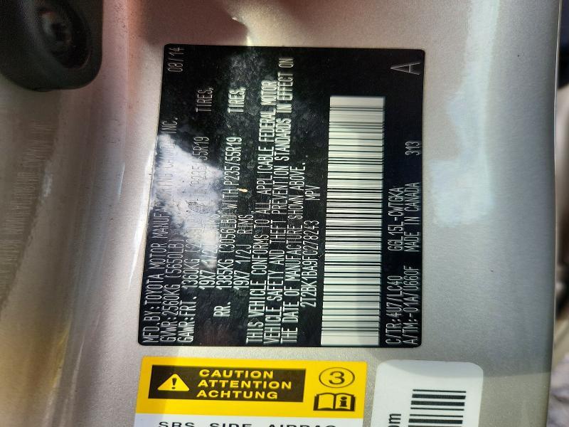 2T2BK1BA9FC278243 2015 Lexus RX photo no. 13