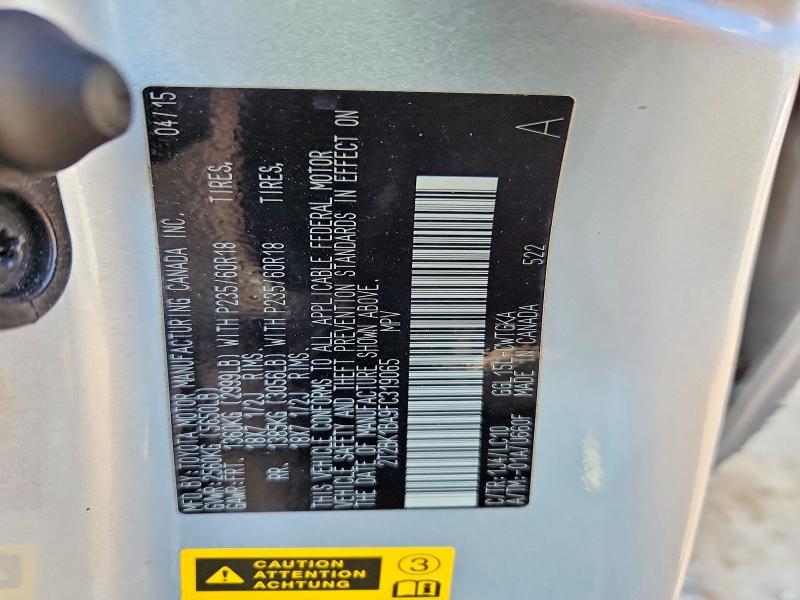 2T2BK1BA9FC319065 2015 Lexus RX photo no. 13