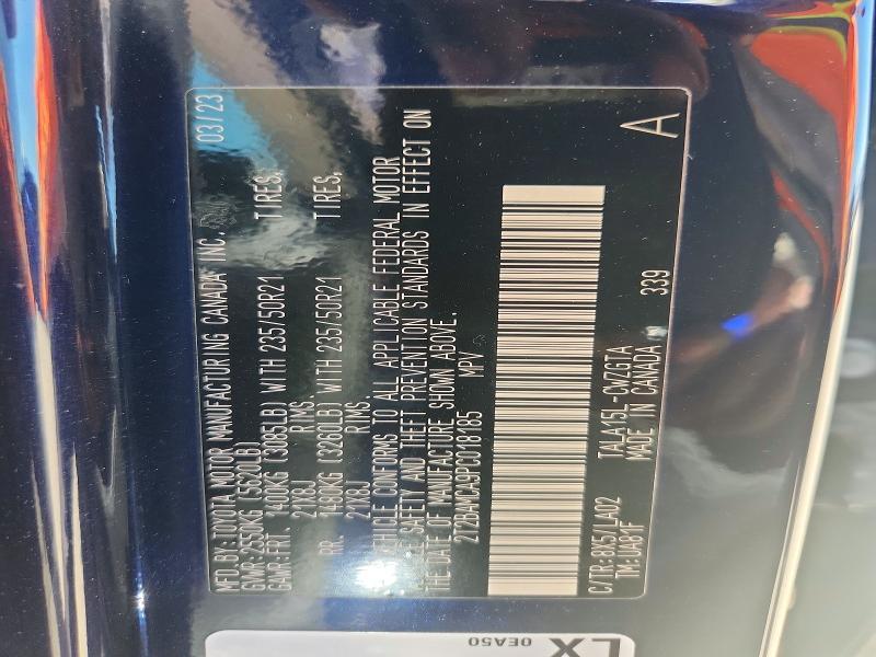 2023 Lexus RX — VIN 2T2BAMCA9PC018185, şəkil 13