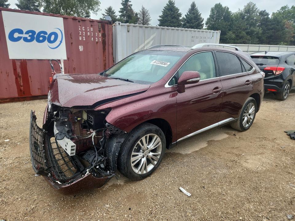 2T2BK1BA7DC203926 2013 Lexus RX photo no. 1