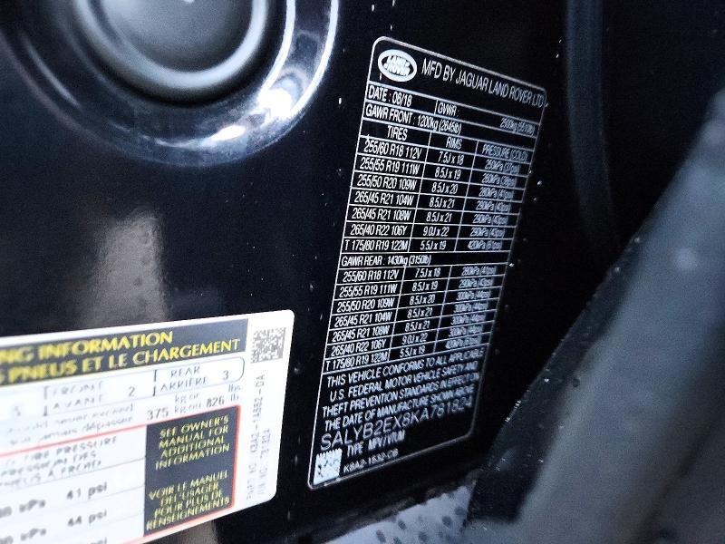 2019 Land Rover Range Rover — VIN SALYB2EX8KA781824, şəkil 13