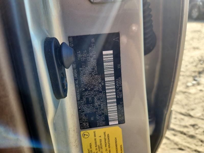 2T2GA31U85C039572 2005 Lexus RX photo no. 12