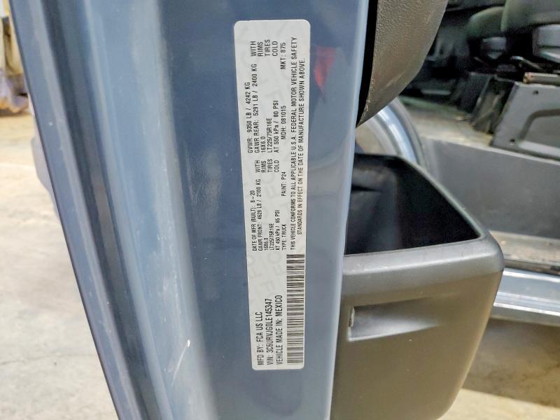 3C6URVJG0LE145347 2020 RAM Promaster photo no. 12