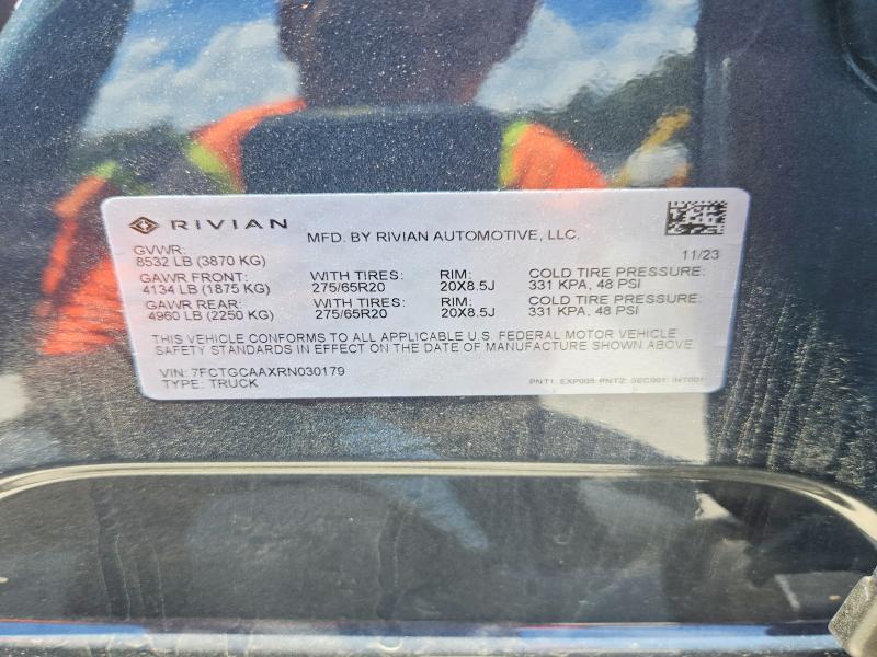 7FCTGCAAXRN030179 2024 Rivian R1T photo no. 12