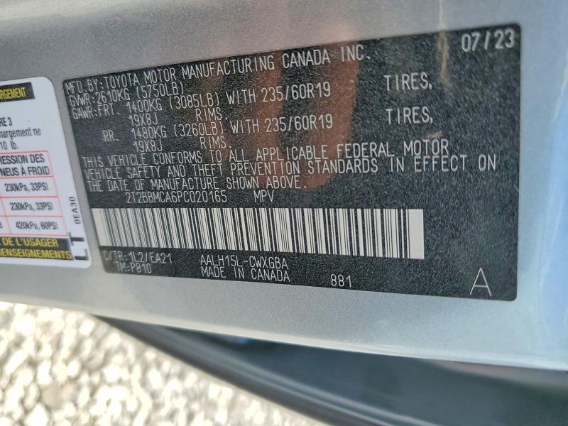 2T2BBMCA6PC020165 2023 Lexus RX photo no. 13