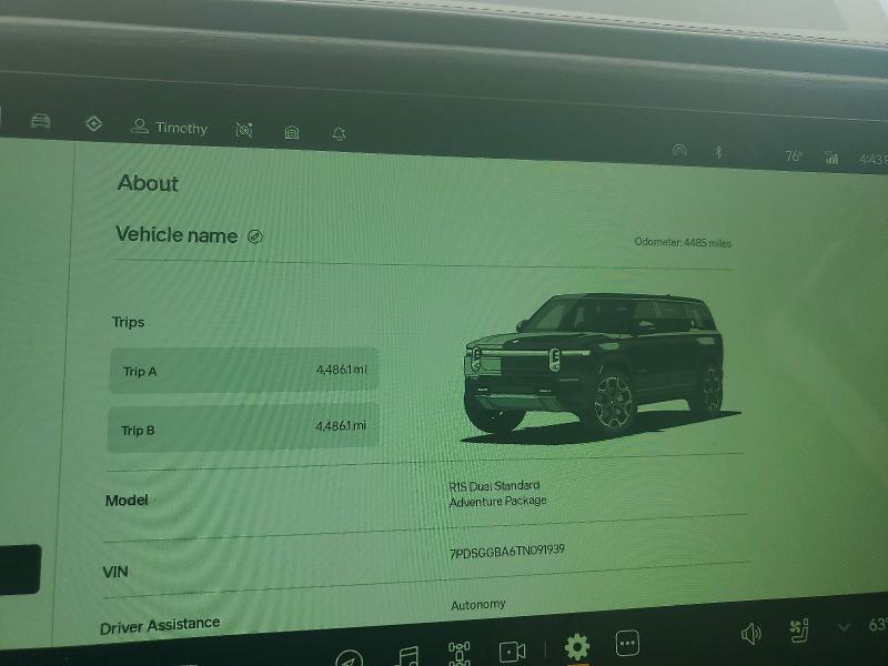 2026 Rivian R1S — VIN 7PDSGGBA6TN091939, şəkil 9