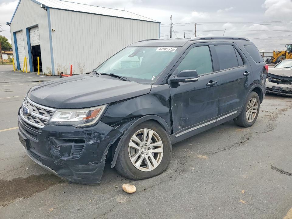 2018 Ford Explorer — VIN 1FM5K8D86JGB57504, şəkil 1